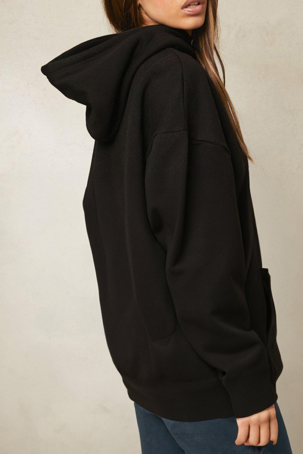 Simply Love Full Size Butterfly and Flower Graphic Hoodie DAME BOHEME