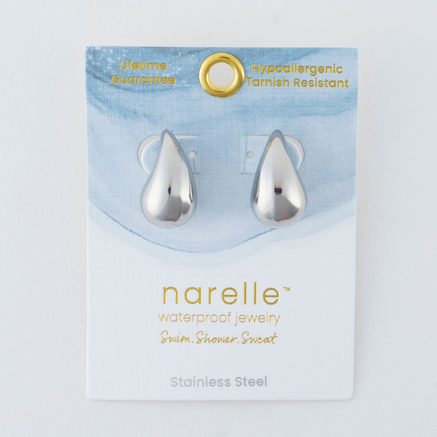 Narelle Waterproof Tear Drop Earrings DAME BOHEME