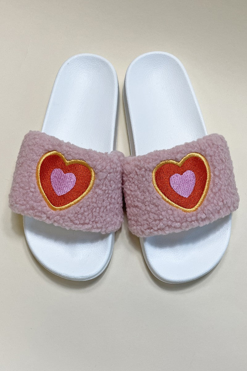 Novelty Sherpa Slides DAME BOHEME
