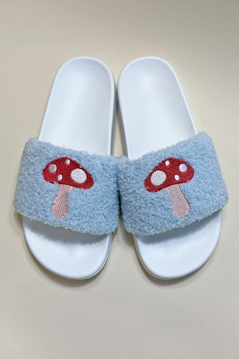 Novelty Sherpa Slides DAME BOHEME