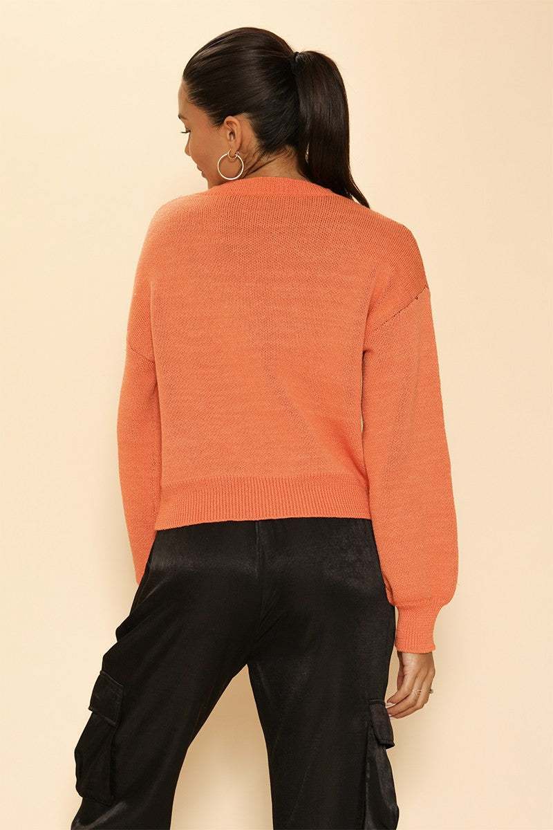 Pumpkin Halloween Sweater DAME BOHEME