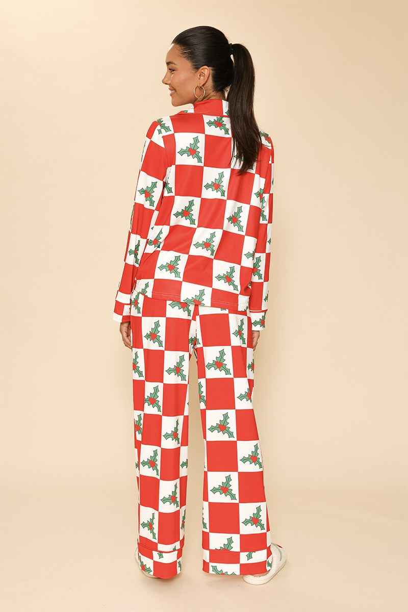Holiday Christmas pajama set DAME BOHEME