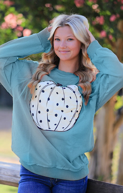 Pumpkin sweatshirt DAME BOHEME