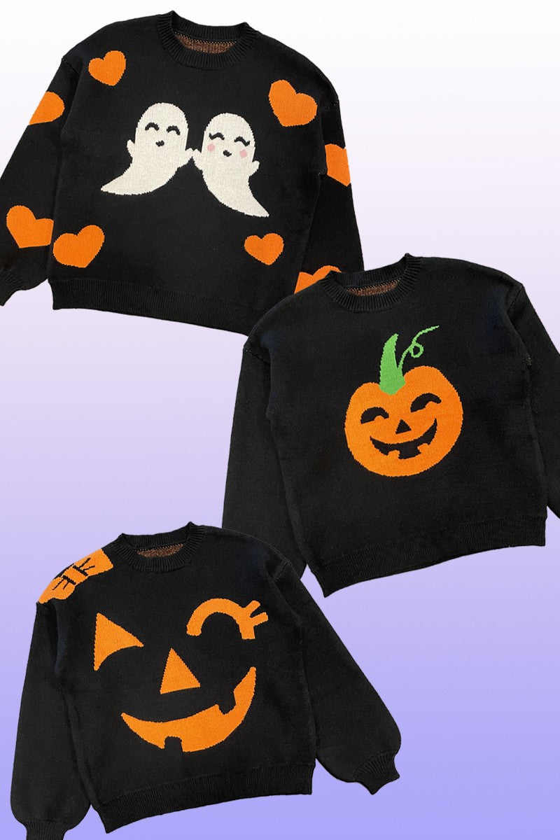 Halloween knit sweaters DAME BOHEME