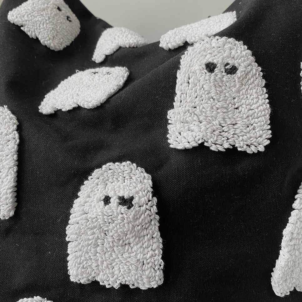Halloween Throw Pillow Covers - Bats, Ghosts DAME BOHEME