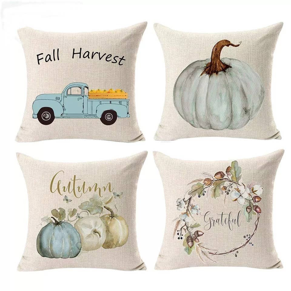 Fall throw pillow coversĀ DAME BOHEME
