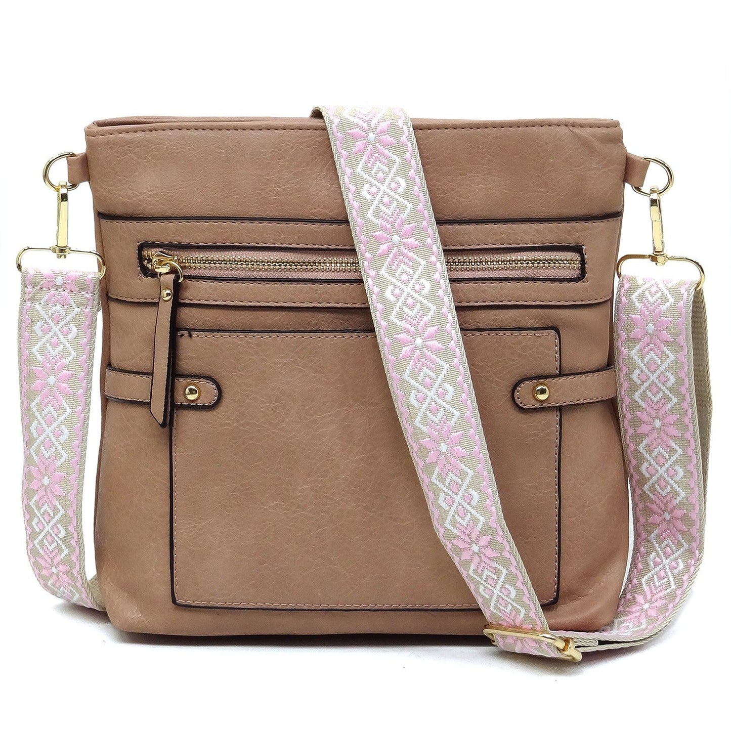 Guitar Strap Faux Leather Crossbody Bag Fashion World