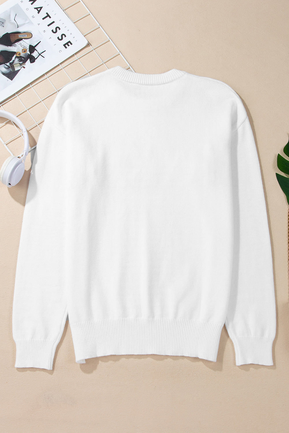 Thankful Embroidered Sweater DAME BOHEME