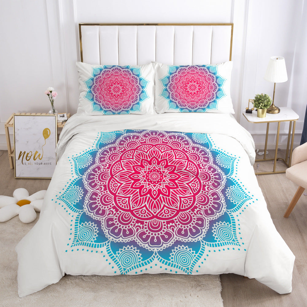 3D Digital Bedding Duvet Cover SetĀ DAME BOHEME