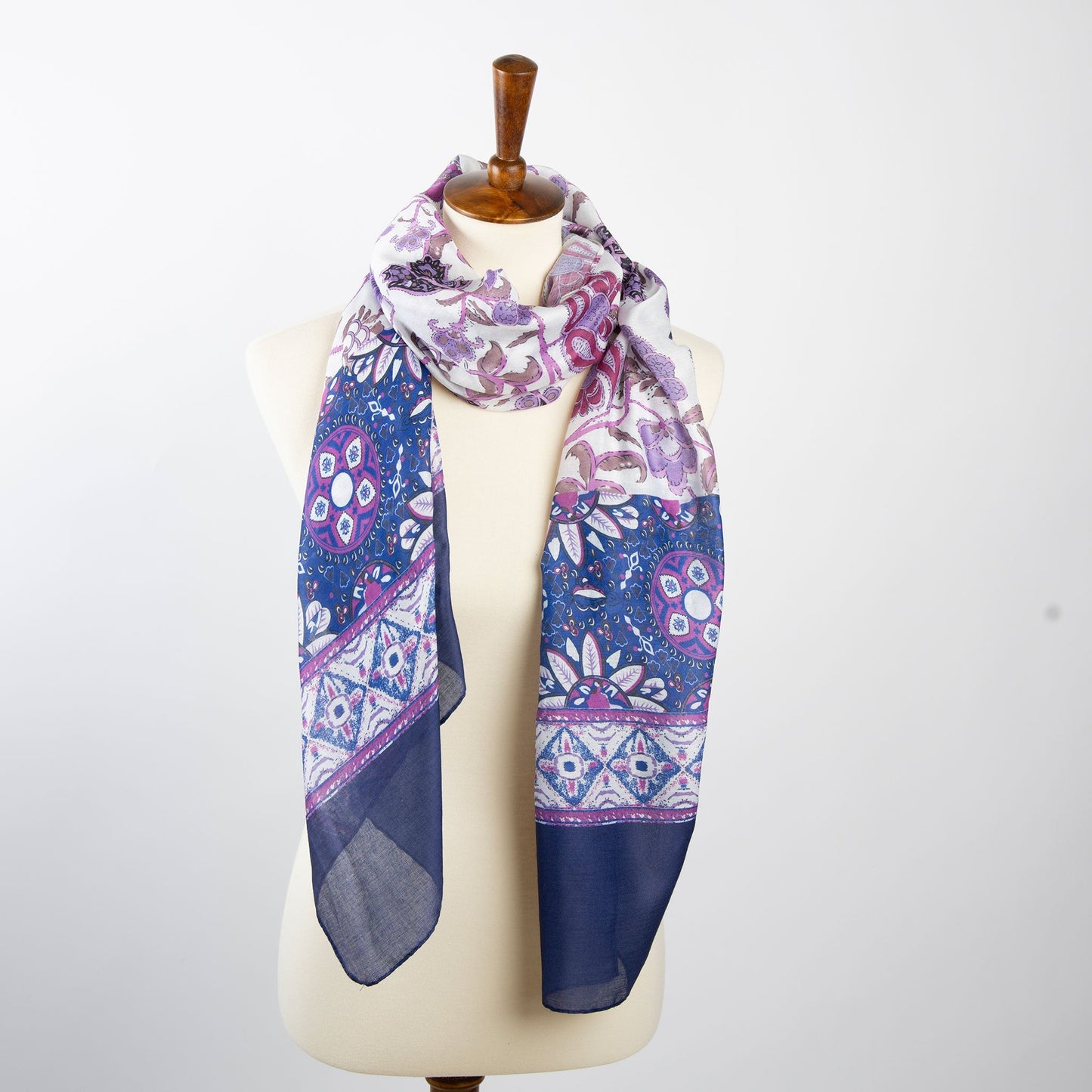 Taylor Floral Lightweight Scarf DAME BOHEME