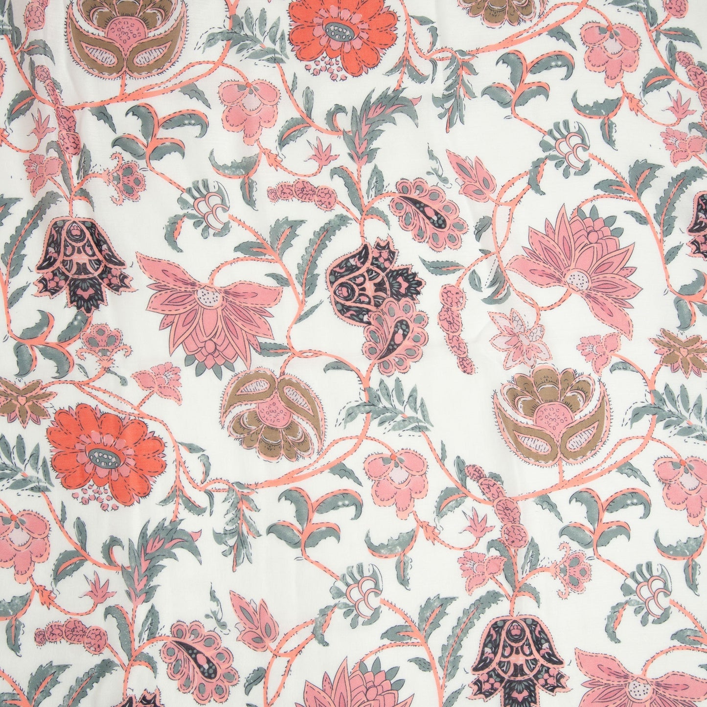 Taylor Floral Lightweight Scarf DAME BOHEME