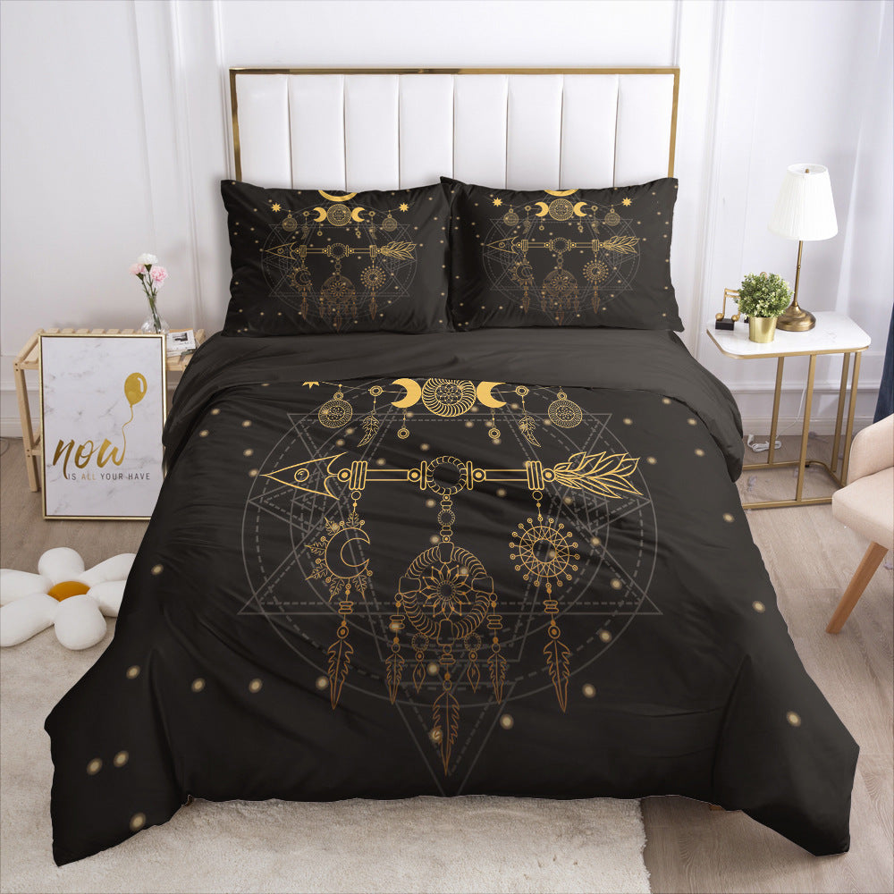 3D Digital Bedding Duvet Cover SetĀ DAME BOHEME