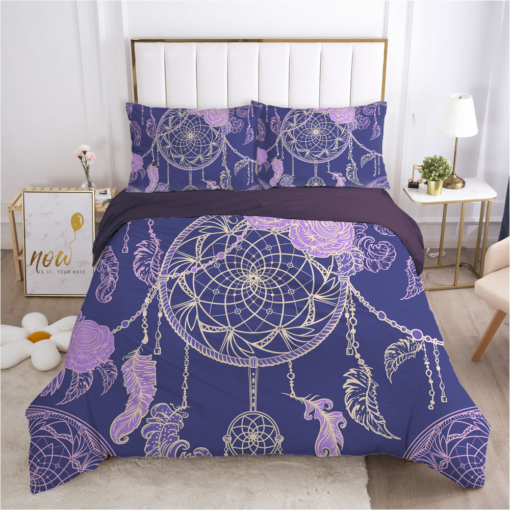 3D Digital Bedding Duvet Cover SetĀ DAME BOHEME