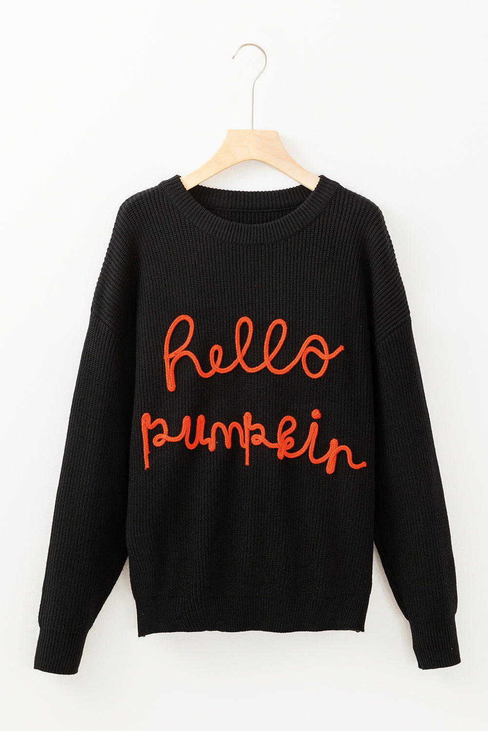 Hello Pumpkin Graphic Sweater DAME BOHEME