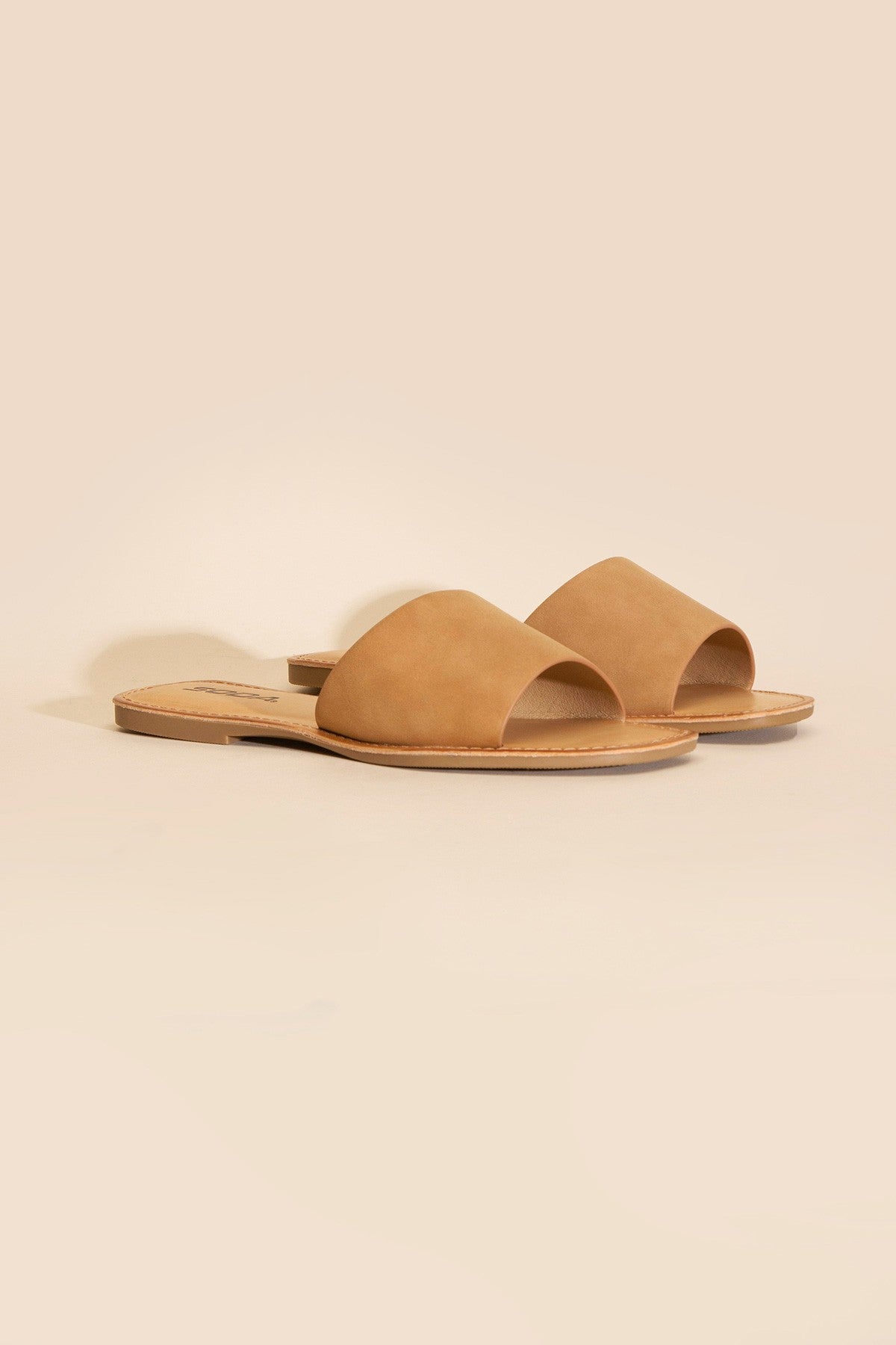 Airway-S Open Toe Round Flat Casual Slides Fortune Dynamic