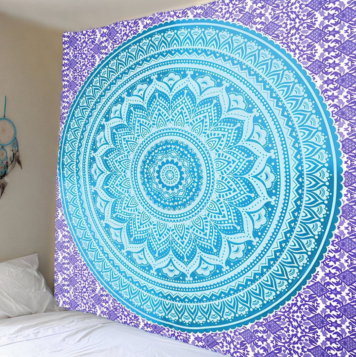 Mandala Tapestry Decorative Wall Art DAME BOHEME