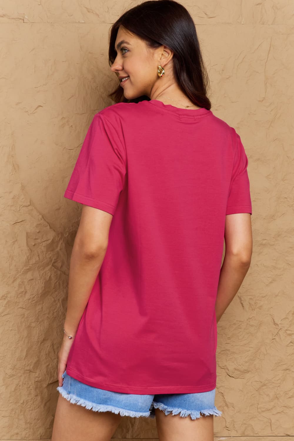 Simply Love Full Size FIND INNER PEACE Graphic Cotton T-Shirt DAME BOHEME