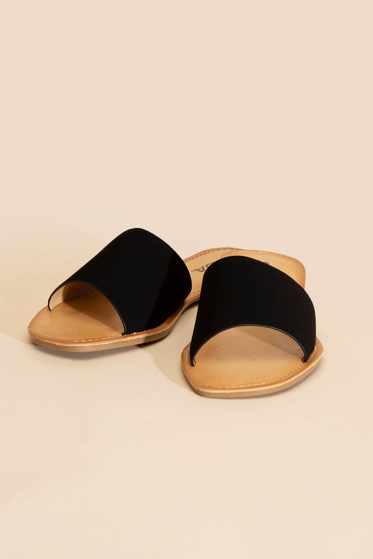 Airway-S Open Toe Round Flat Casual Slides Fortune Dynamic