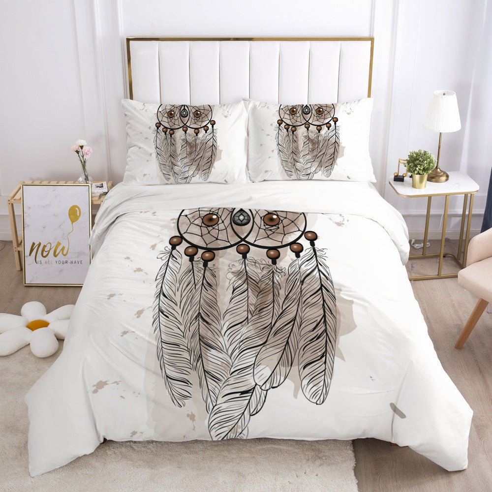 3D Digital Bedding Duvet Cover SetĀ DAME BOHEME