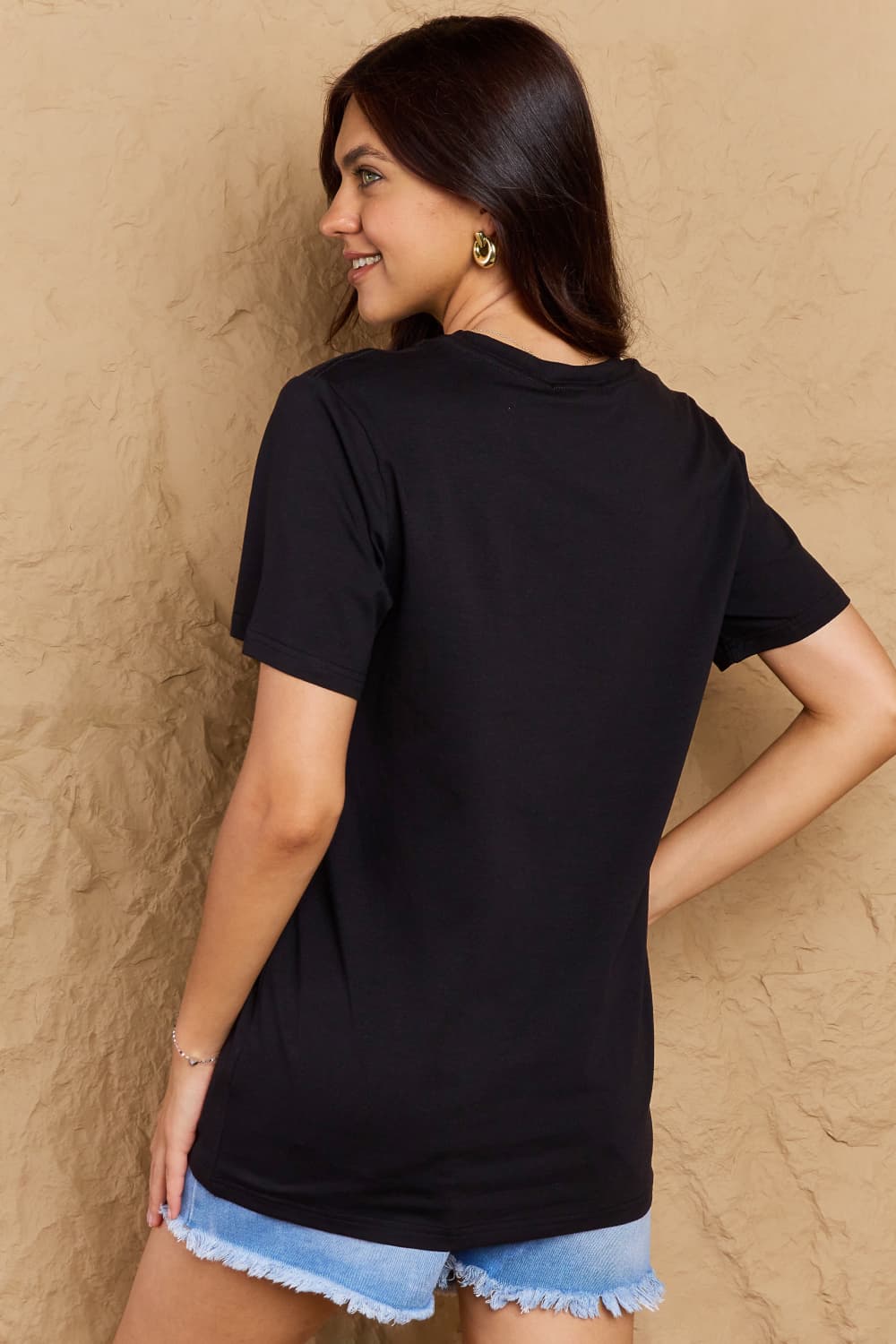 Simply Love Full Size FIND INNER PEACE Graphic Cotton T-Shirt DAME BOHEME