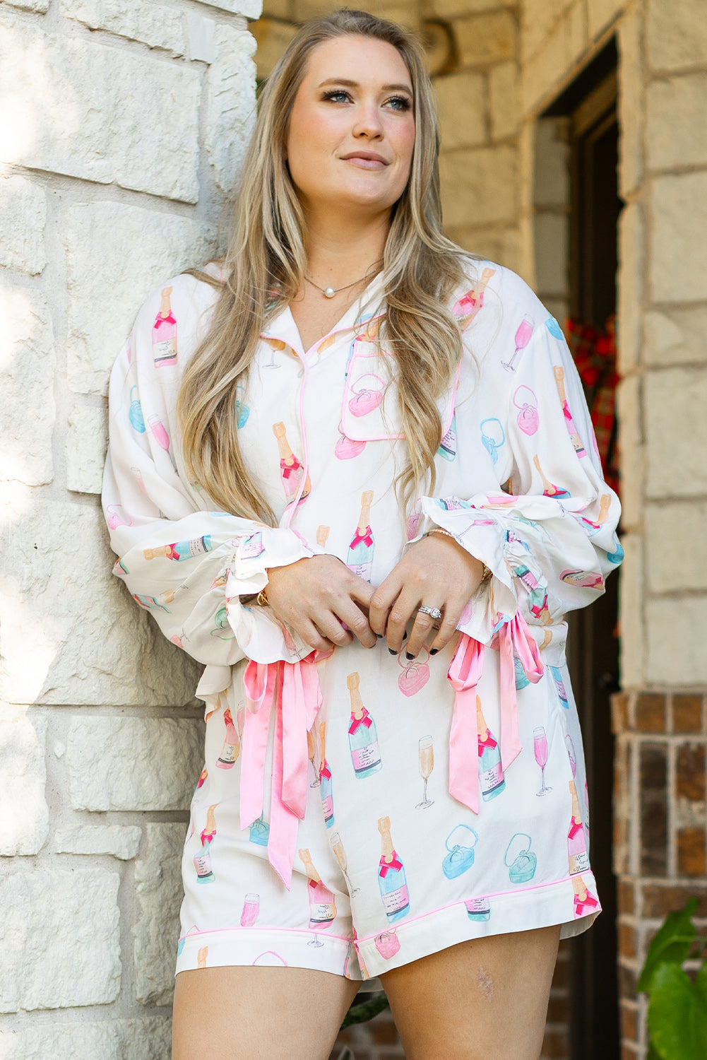 Milani Plus Size Pajama Set DAME BOHEME