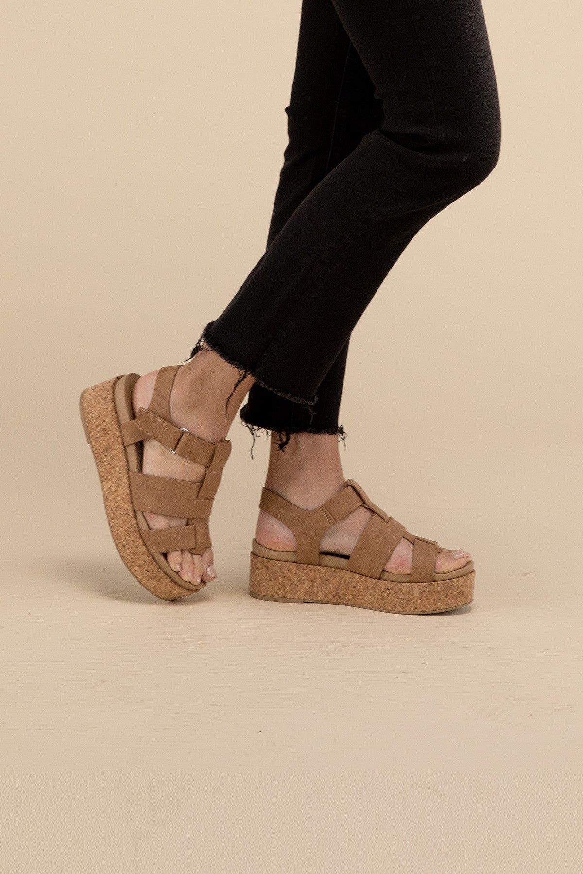 AMENDA-S Platform Sandal Wedge Fortune Dynamic