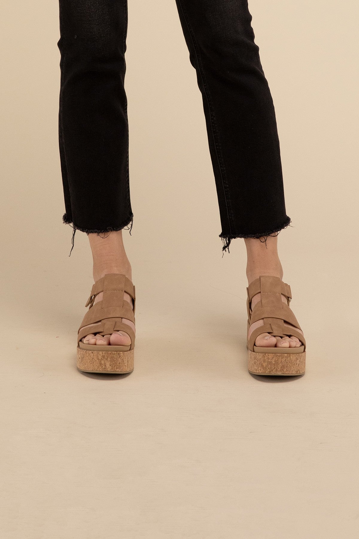 AMENDA-S Platform Sandal Wedge Fortune Dynamic
