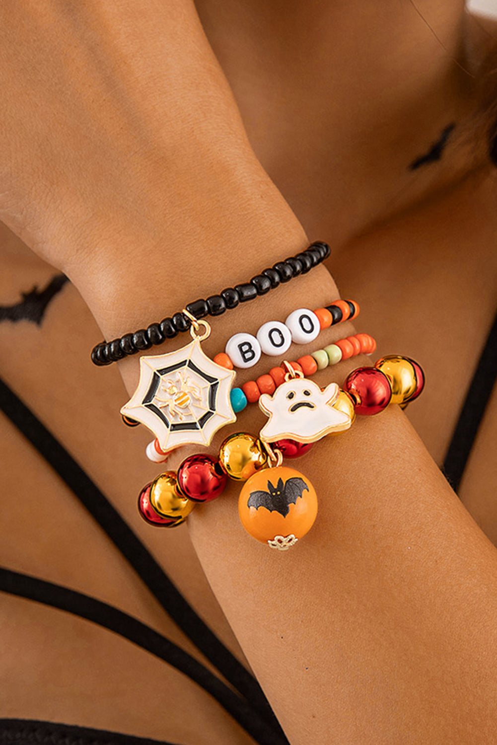 Halloween Beaded Bracelet DAME BOHEME