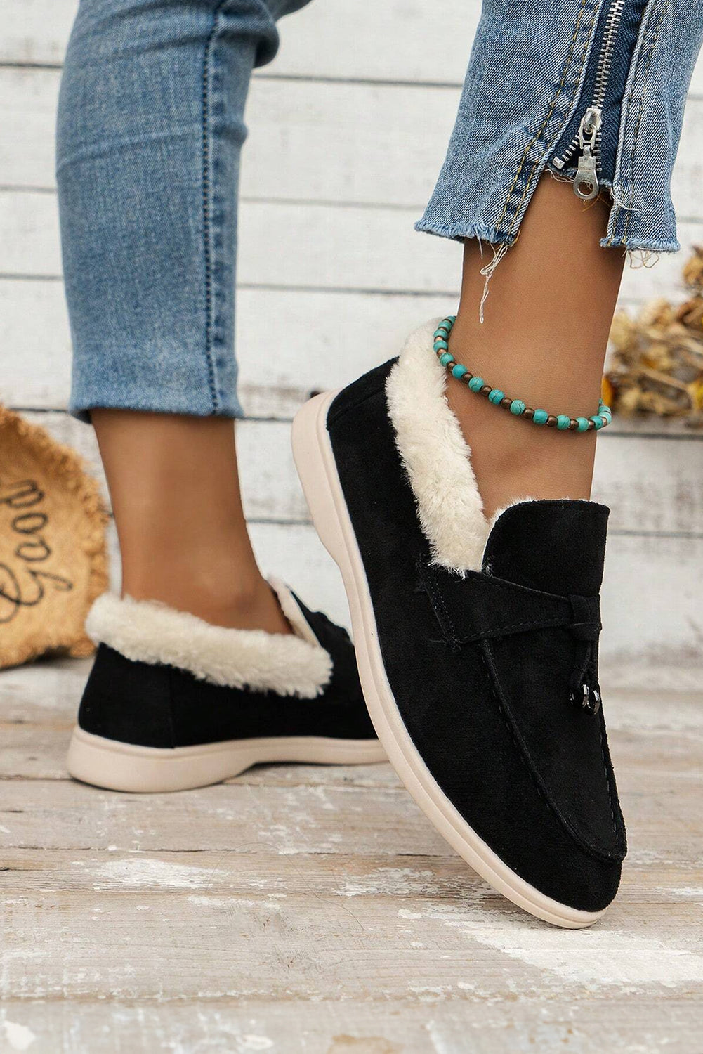 Nyla Furry Lined Slippers DAME BOHEME