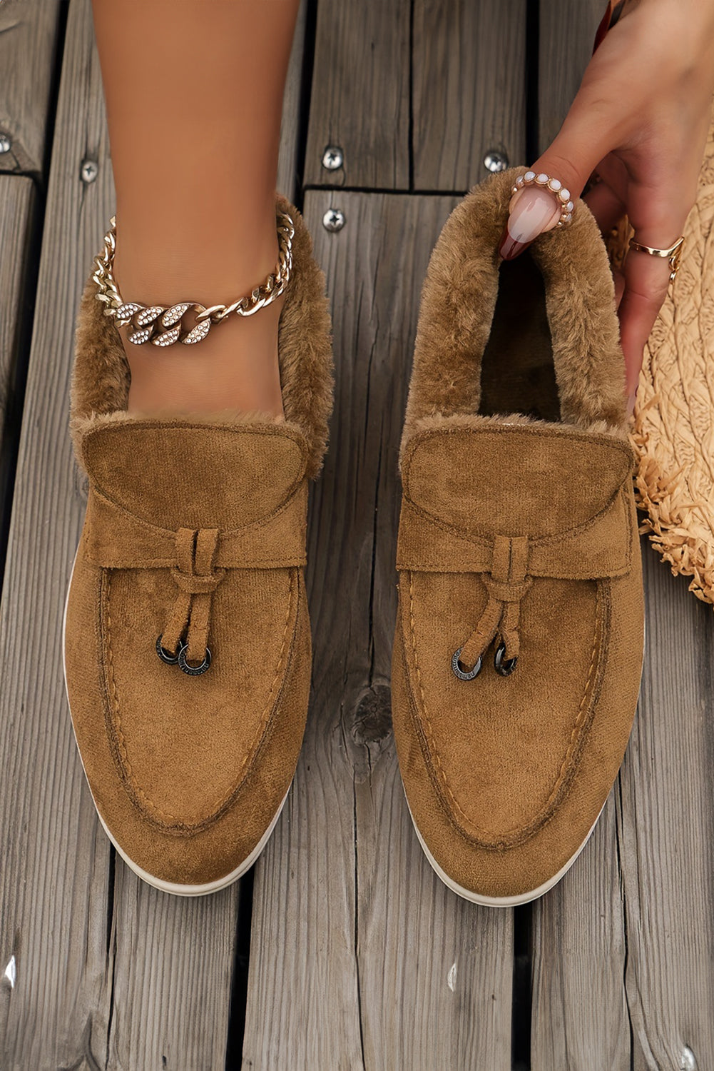 Nyla Furry Lined Slippers DAME BOHEME