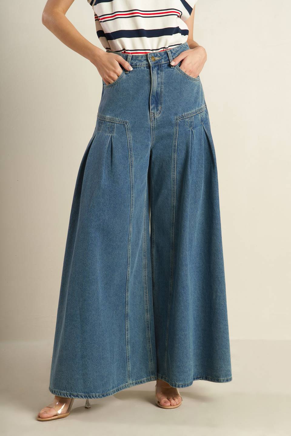 EFFORTLESS EDGE DENIM PANTS DAME BOHEME