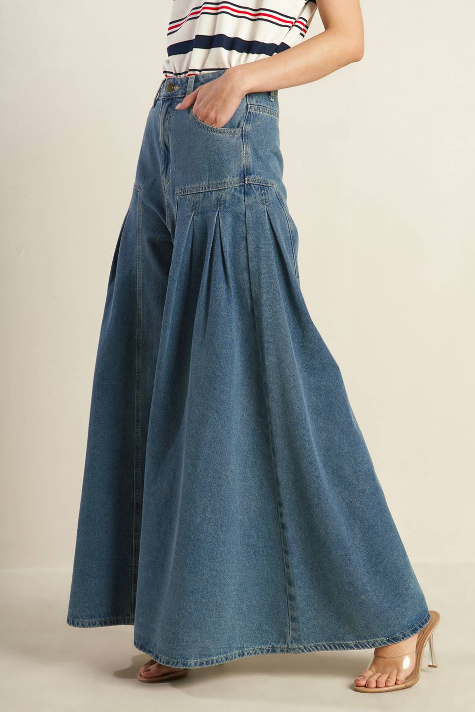 EFFORTLESS EDGE DENIM PANTS DAME BOHEME