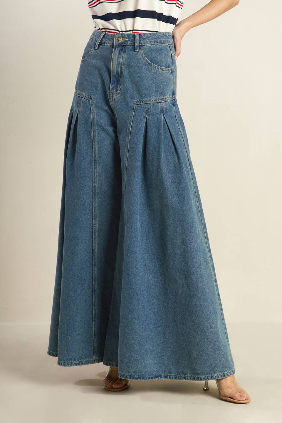 EFFORTLESS EDGE DENIM PANTS DAME BOHEME