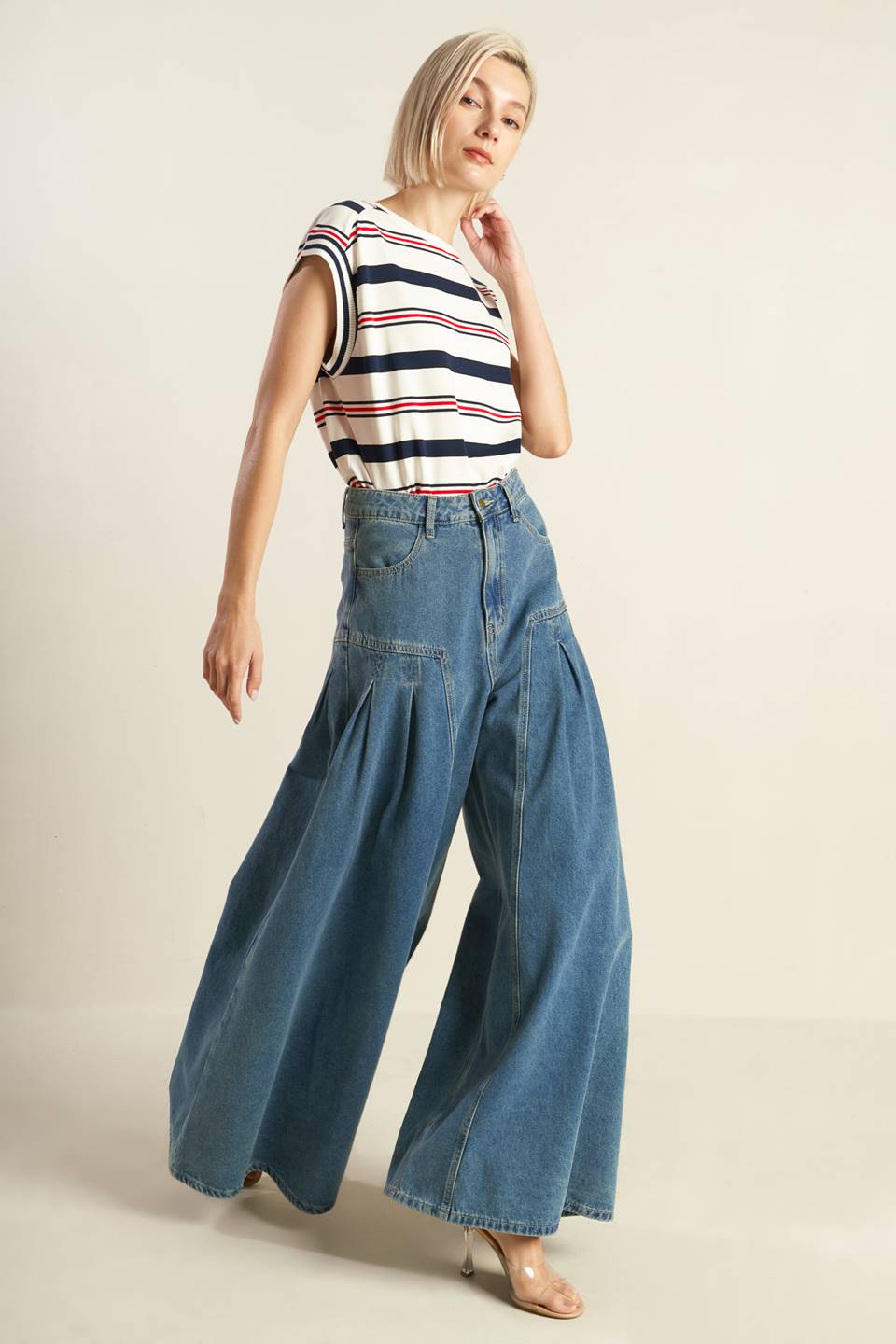 EFFORTLESS EDGE DENIM PANTS DAME BOHEME