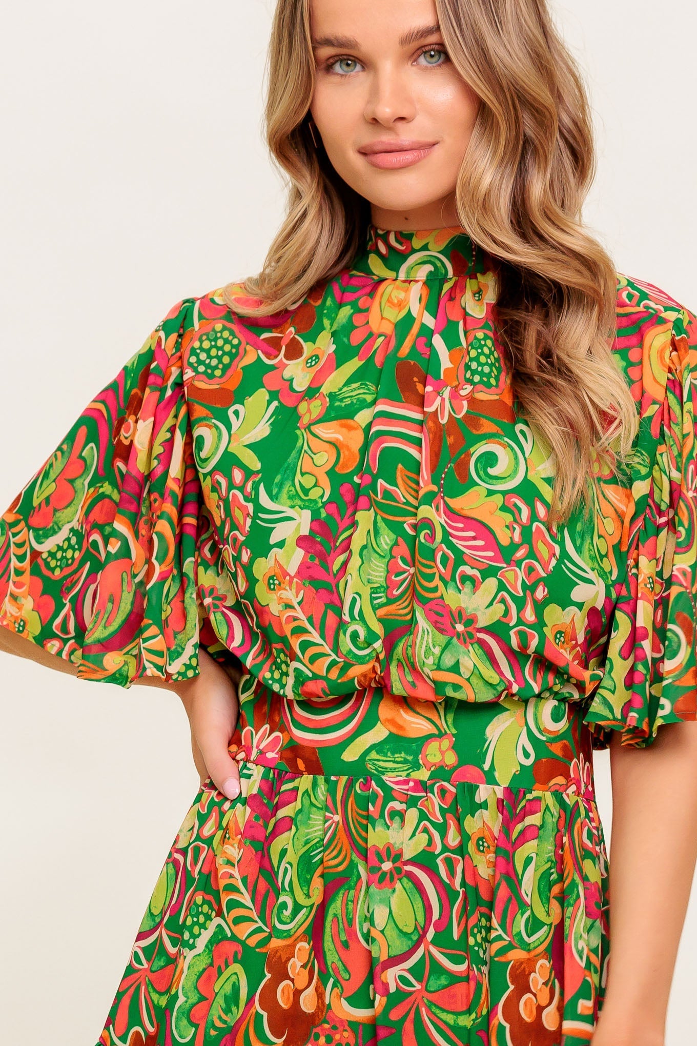 CLEAN AESTHETIC WOVEN MINI DRESS DAME BOHEME