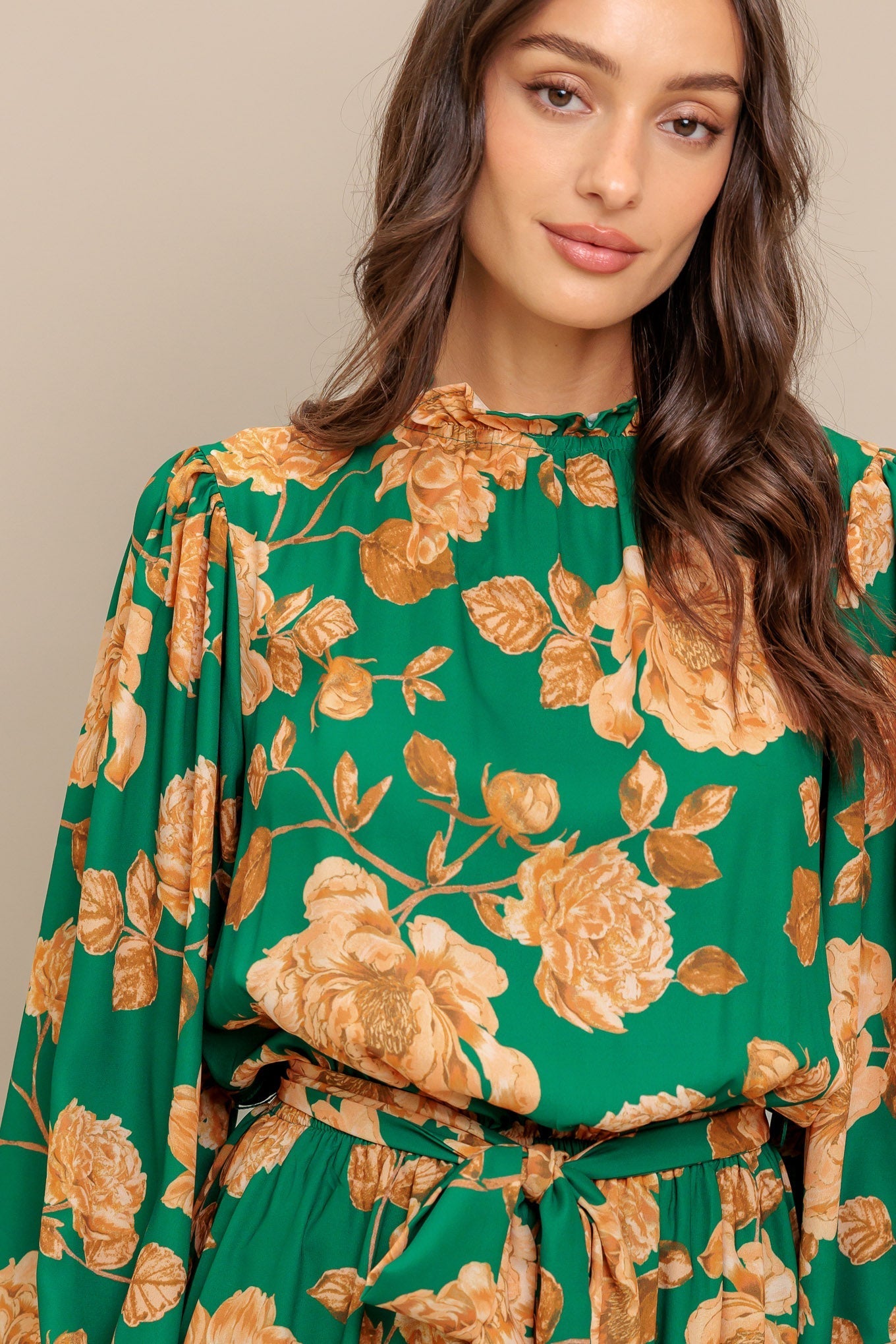 SONGS ABOUT YOU WOVEN MIDI DRESS DAME BOHEME