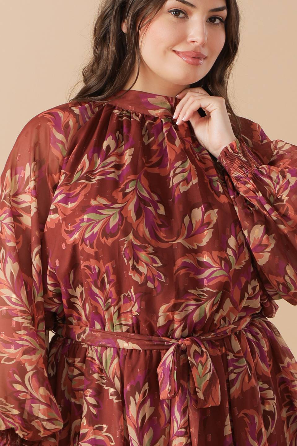 ARTISTIC ESSENCE WOVEN MINI DRESS DAME BOHEME