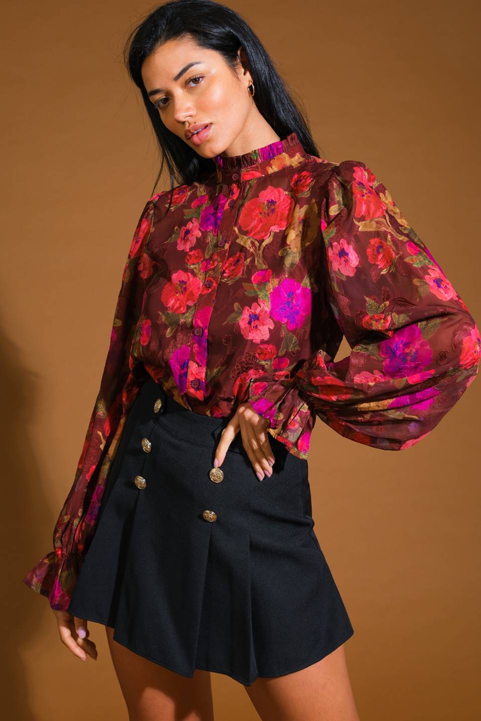PERFECT STUNNER WOVEN TOP DAME BOHEME