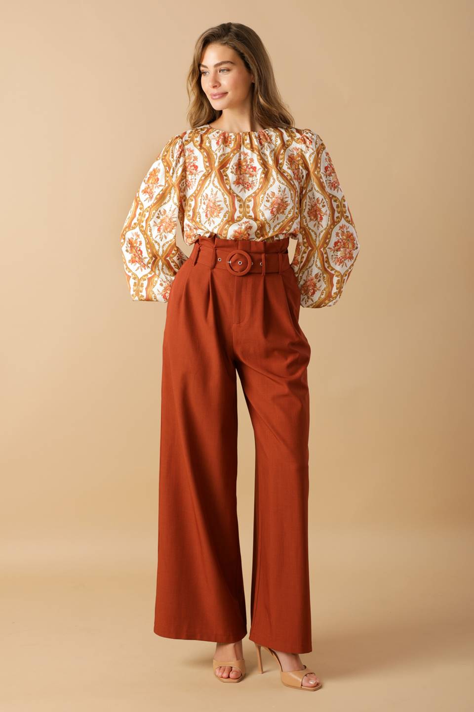 BE BETTER IVORY WOVEN TOP DAME BOHEME