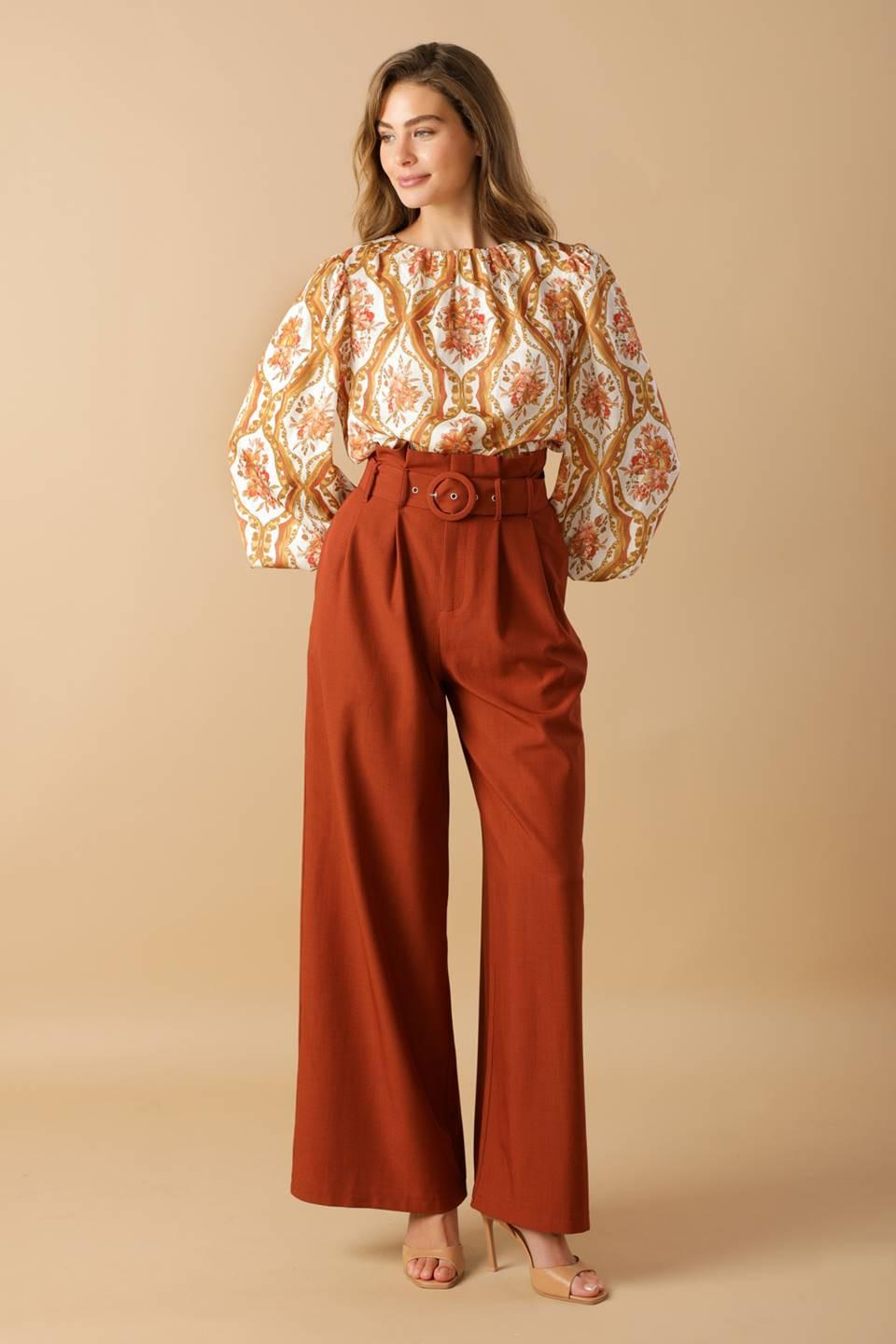 BE BETTER IVORY WOVEN TOP DAME BOHEME