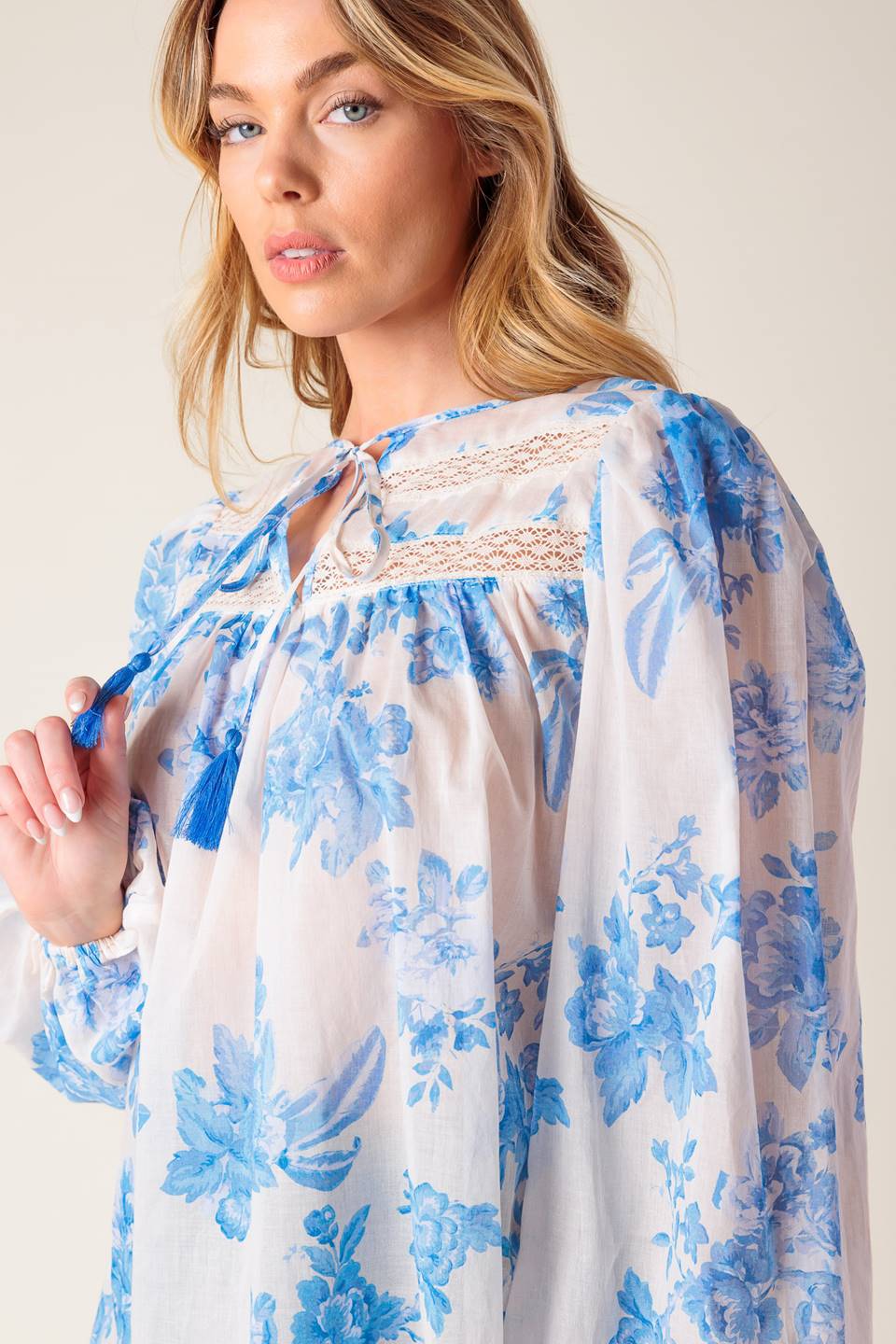 LAGOON DAYDREAMS WOVEN TOP DAME BOHEME