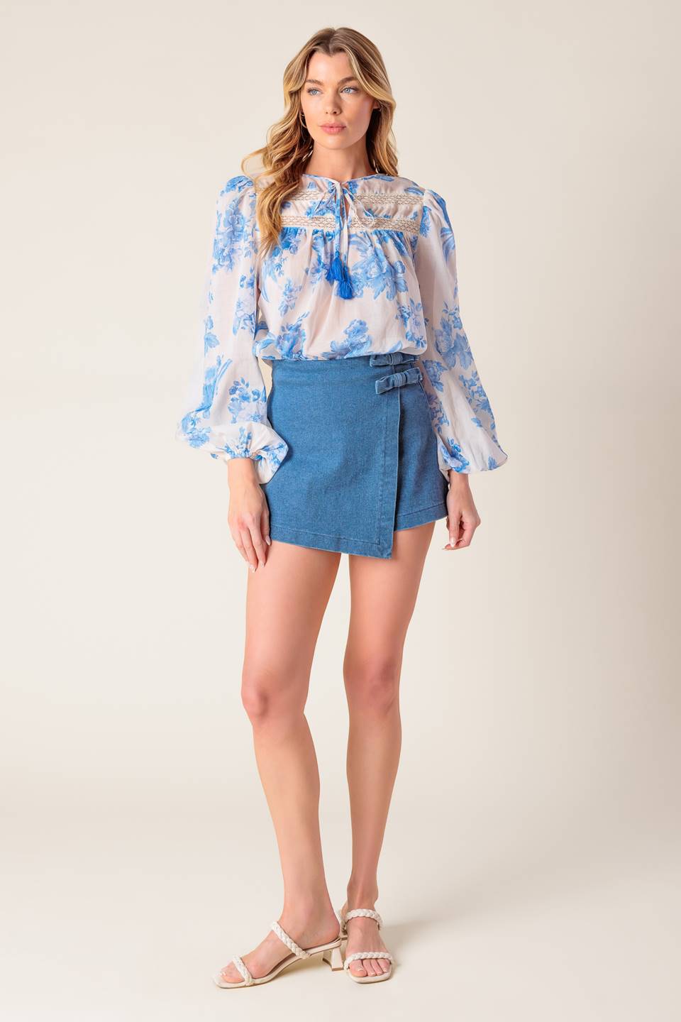 LAGOON DAYDREAMS WOVEN TOP DAME BOHEME