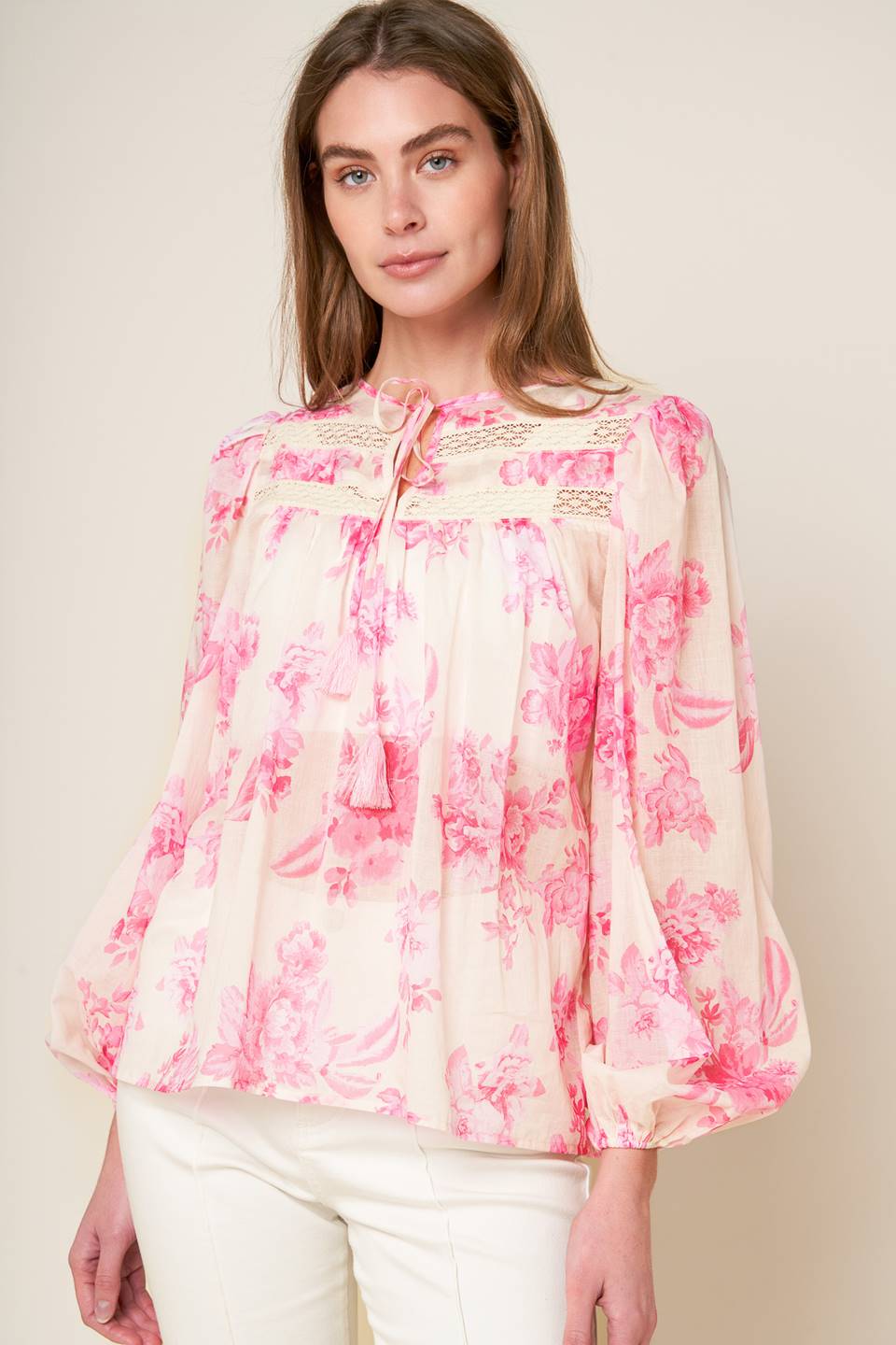 LAGOON DAYDREAMS WOVEN TOP DAME BOHEME