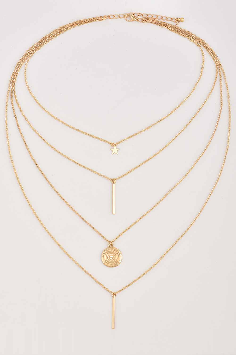 Boho Multi-layered Pendant Necklace DAME BOHEME