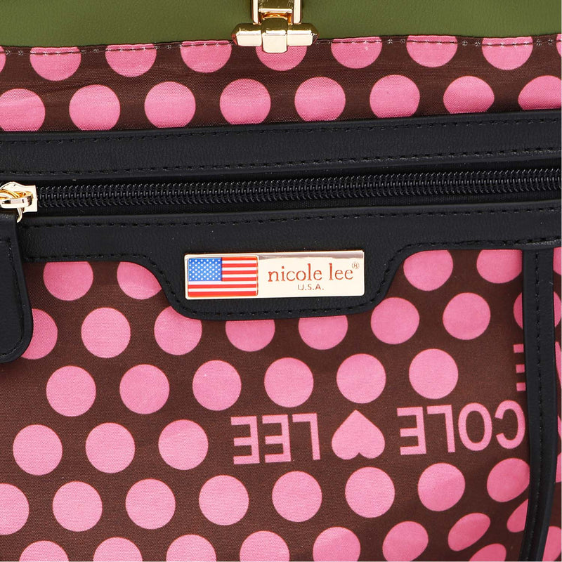 Nicole Lee USA Flower Adjustable Strap Backpack Bag Trendsi