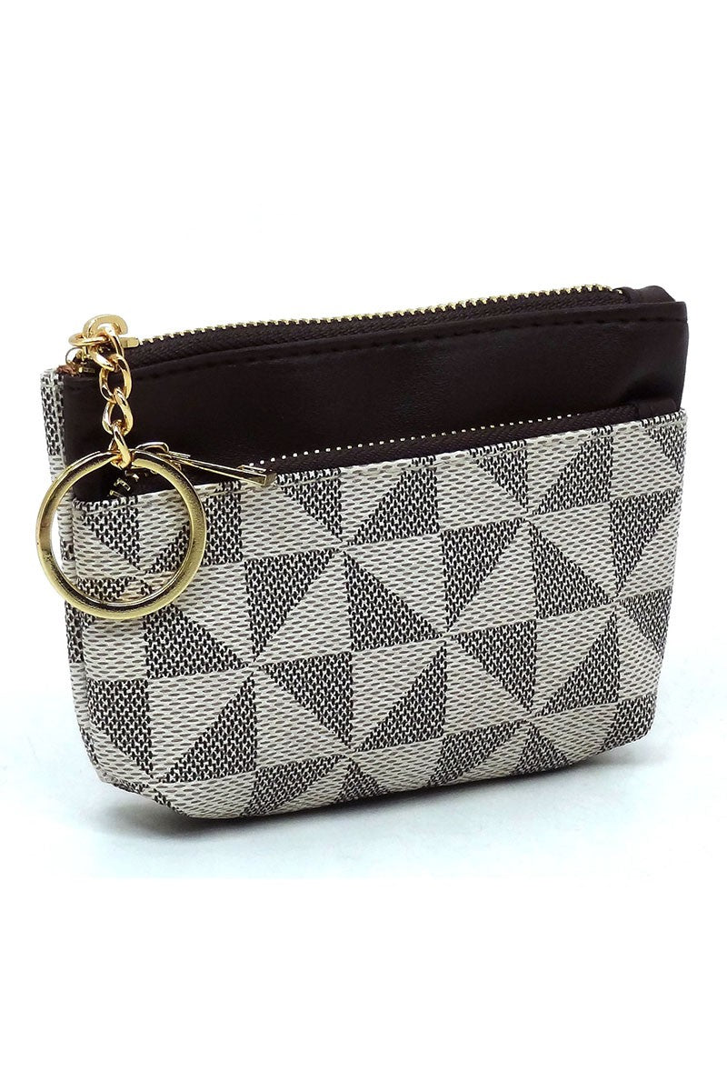 PM Monogram Keychain Coin Purse Fashion World
