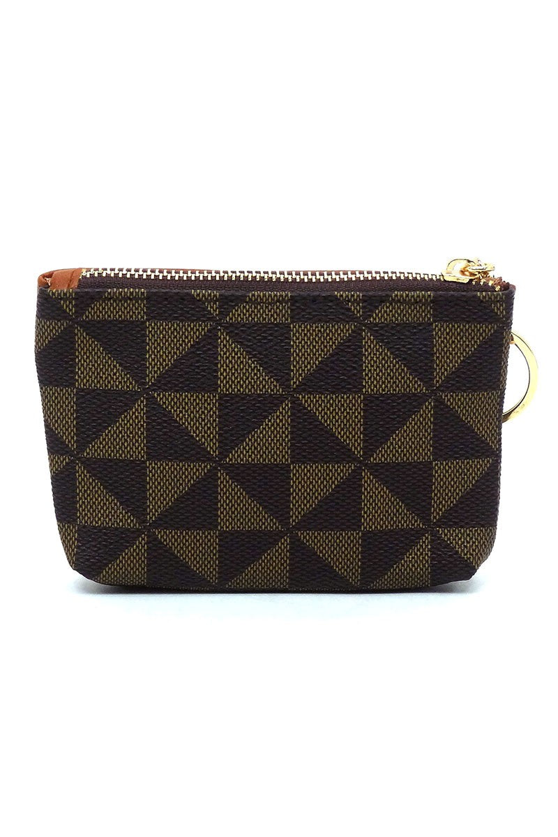 PM Monogram Keychain Coin Purse Fashion World