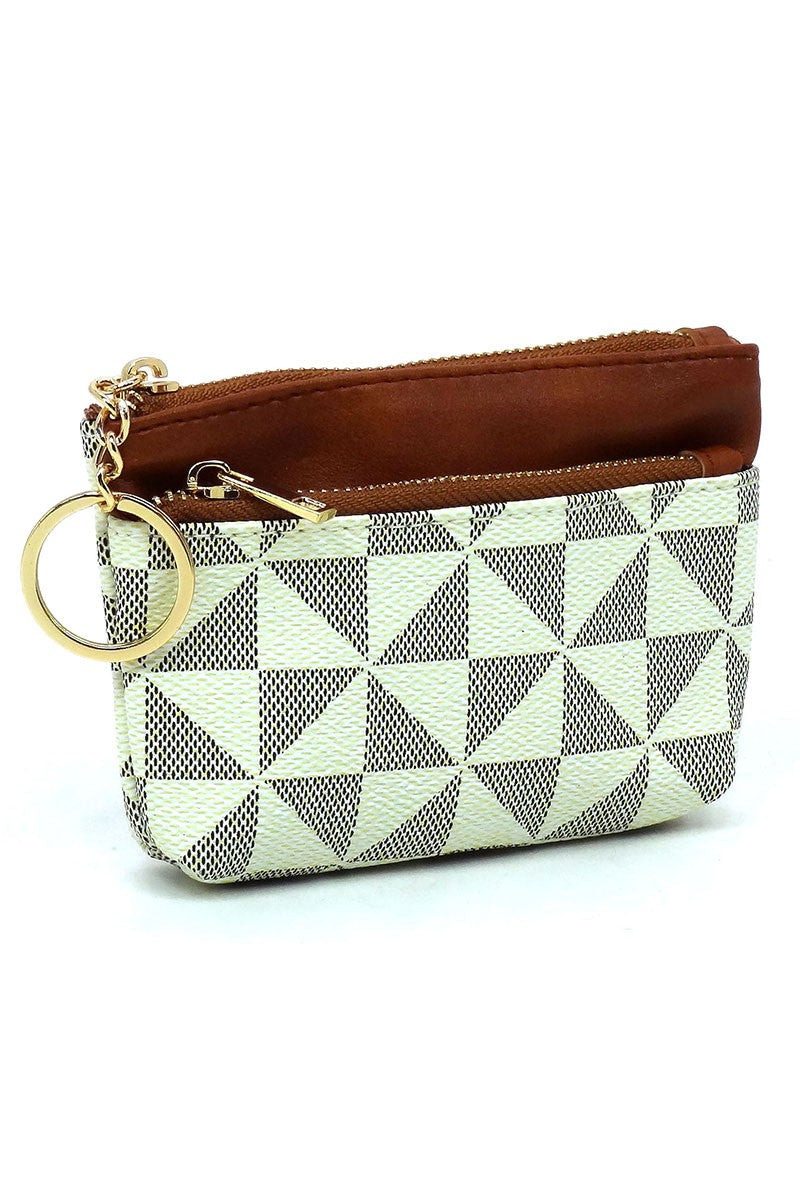 PM Monogram Keychain Coin Purse Fashion World