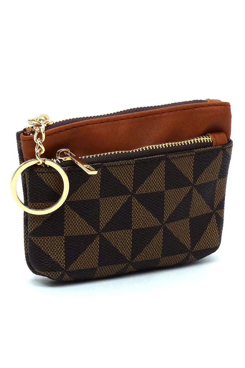 PM Monogram Keychain Coin Purse Fashion World