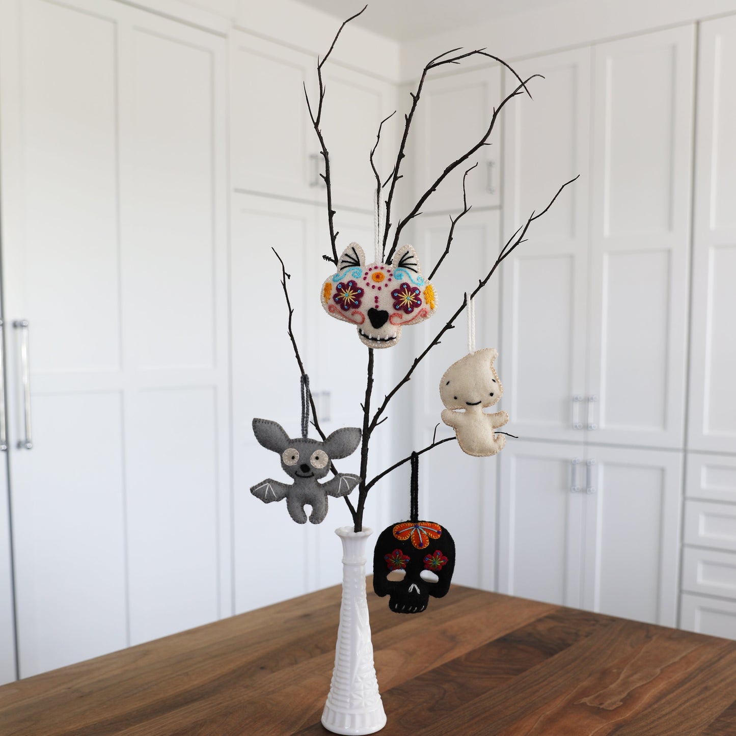 Halloween Ornaments- set of 4 DAME BOHEME